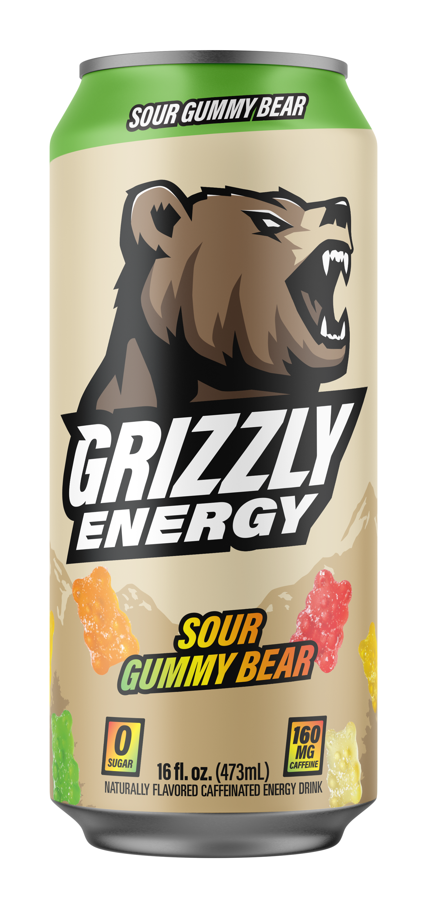 GRIZZLY, Sour Gummy Bear
