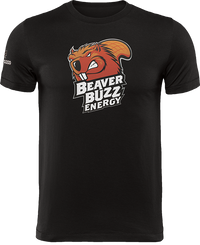 Beaver Buzz Branded T-Shirt (Black)