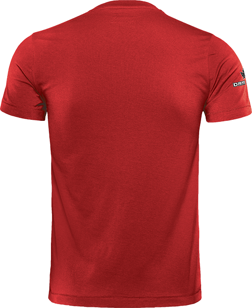 Beaver Buzz Branded T-Shirt (Red)