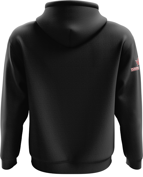 Beaver Buzz Embroidered Hoodie (Black)