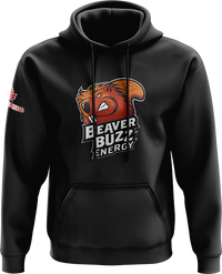 Beaver Buzz Embroidered Hoodie (Black)