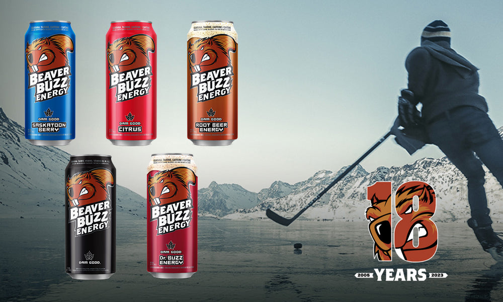 Beaver Buzz - Dam Good Energy Drinks Made with Real Cane Sugar
